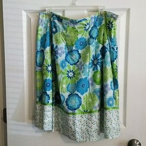 Izod boho skirt